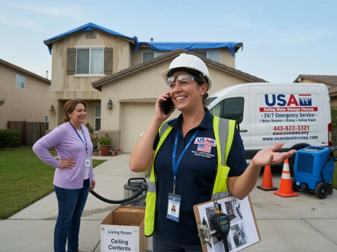 Ceiling Water Damage Restoration Gerlaw, IL FAQs